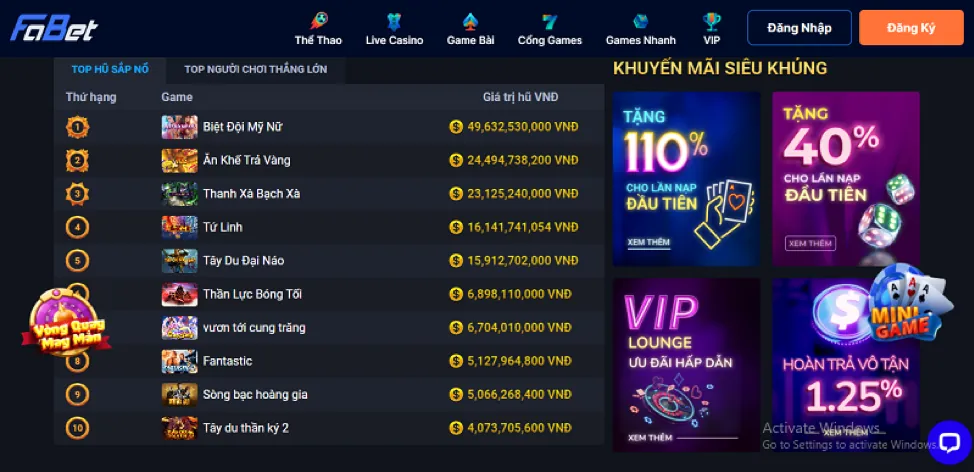 Tầm nhìn FI88 Login